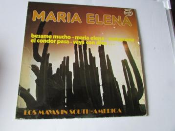 LOS MAYAS EN AMÉRIQUE DU SUD, MARIA ELENA, LP, Enlèvement ou Envoi, Utilisé, 12 pouces