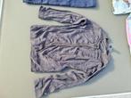 grijze gillet, trui met knopen, Lili Gaufrette 4 jaar 104cm, Kinderen en Baby's, Kinderkleding | Maat 104, Ophalen of Verzenden