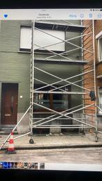 Altrex aluminium rolstelling RS TOWER55 1,35/3,05/12 hoog, Ophalen of Verzenden, Gebruikt, Gevelsteiger, 5 meter of hoger