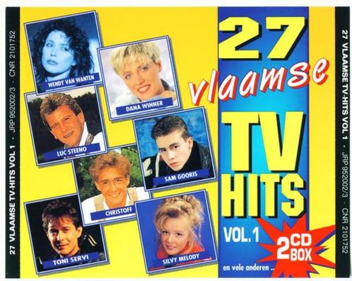 CD BOX 108 Vlaamse TV Hits, CD & DVD, CD | Compilations, En néerlandais, Envoi