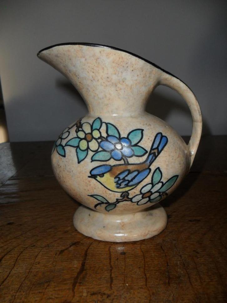 Art Deco keramische kan Antoine Dubois 1920-1950, Antiek en Kunst, Kunst | Designobjecten, Ophalen of Verzenden