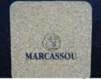 sous-bock en liège Marcassou comme neuf sur la, Collections, Marques de bière, Enlèvement ou Envoi, Comme neuf, Sous-bock, Autres marques