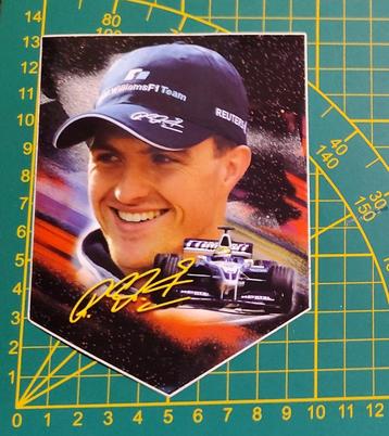 Sticker F1 BMW Williams Ralf Schumacher 2001 beschikbaar voor biedingen