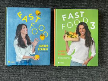 Sandra Bekkari - Fast Food 3 en Fast Food 1, Boeken, Kookboeken, Ophalen of Verzenden, Sandra Bekkari, Gezond koken