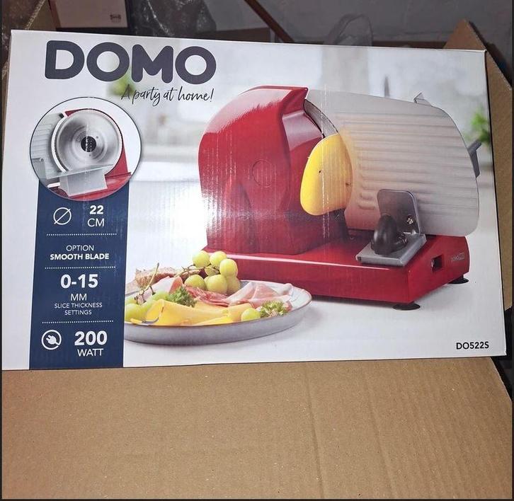 Domo Trancheuse DO522S, Electroménager, Électroménager & Équipement Autre, Neuf, Enlèvement