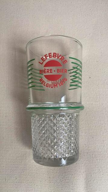 Verre à bière Lefebvre, Enlèvement, Comme neuf