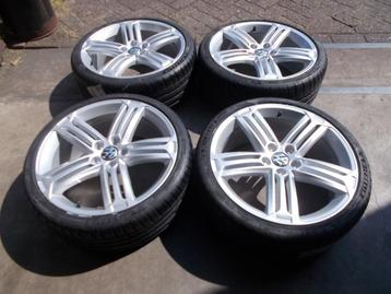 VW GOLF 5/6/7 CADDY R20 TALLADEGA VELGEN + BANDEN 225 35 R19, Enlèvement ou Envoi, Neuf, Audi
