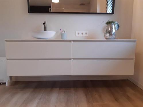 Badkamermeubel onderbouw kast 180cm, Huis en Inrichting, Badkamer | Badkamermeubels, Gebruikt, Wastafelkast, Minder dan 100 cm