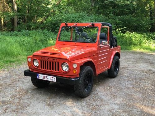 Suzuki LJ80, Auto's, Suzuki, Particulier, Overige modellen, 4x4, Trekhaak, Benzine, Cabriolet, 2 deurs, Handgeschakeld, Rood, Zwart