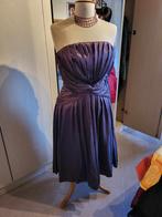 Robe de cérémonie courte mauve taille 40, Robe de cocktail, Comme neuf, Taille 38/40 (M), Autres couleurs