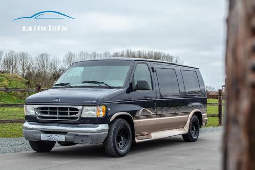 Ford E 150 4.6 V8 Econoline Kampeerwagen / LPG / TREKHAAK, Caravans en Kamperen, Mobilhomes, Bedrijf, Bus-model, tot en met 2