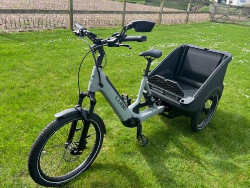 Vélo cargo Cube Trike Hybrid Family 750, Vélos & Vélomoteurs, Vélos | Vélos avec bac, Comme neuf, 2 enfants, Électrique, Enlèvement