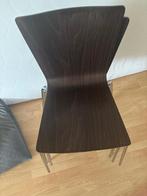 4 tafelstoelen, Ophalen, Bruin, Zo goed als nieuw, Vier