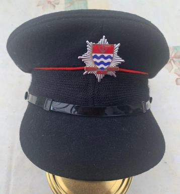Kepi, Hoofddeksel, LONDON FIRE BRIGADE, Brandweer Kepi beschikbaar voor biedingen