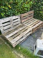 Te geef paletten, Tuin en Terras, Ophalen, Gebruikt