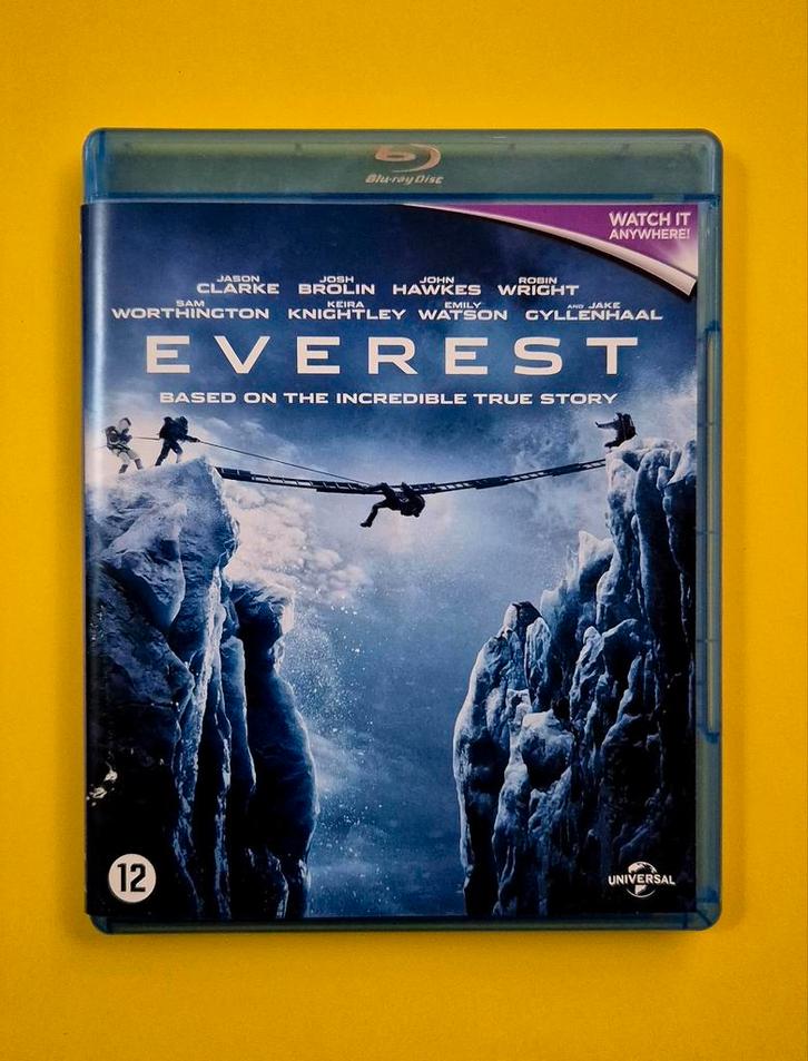 Blu ray 📀 Everest - Jake Gyllenhaal / James Clarke, Cd's en Dvd's, Blu-ray, Zo goed als nieuw, Drama, Ophalen of Verzenden