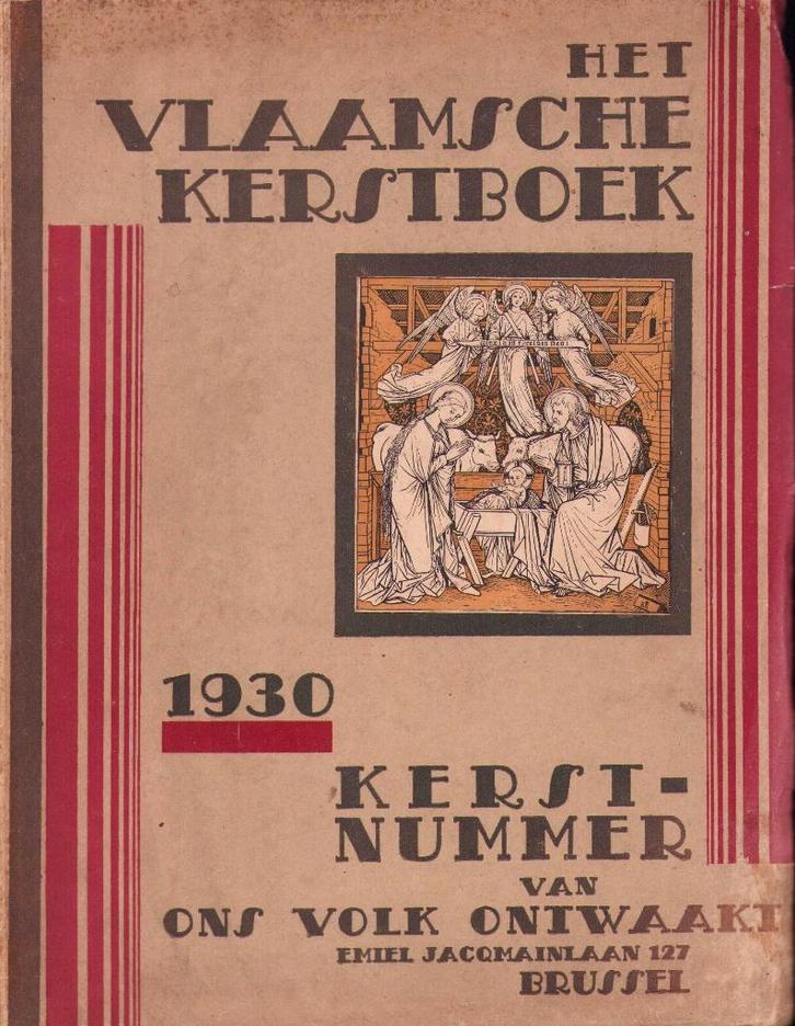 Het Vlaamsche Kerstboek 1930 - Ons volk ontwaakt, Boeken, Tijdschriften en Kranten, Gelezen, Overige typen, Ophalen of Verzenden
