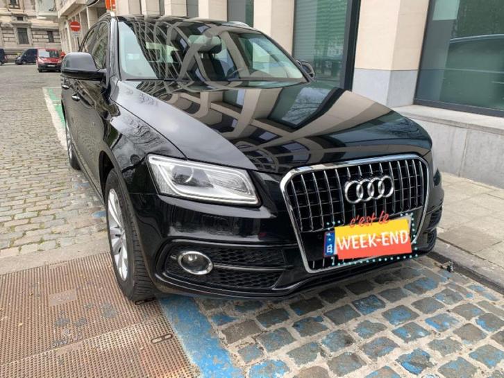 AUDI Q5 TDI EURO 6B, Auto's, Audi, Particulier, Q5, Diesel, Euro 6, SUV of Terreinwagen, 5 deurs, Handgeschakeld, Zwart, Zwart