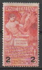 Italie 1913 n 108*, Timbres & Monnaies, Envoi