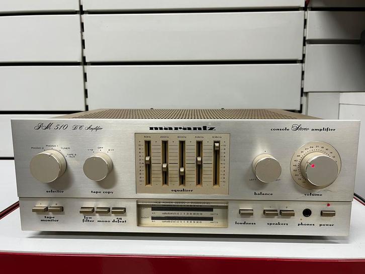 Marantz PM-510 vintage DC-versterker - jaren 80, Audio, Tv en Foto, Versterkers en Ontvangers, Zo goed als nieuw, Marantz, Ophalen