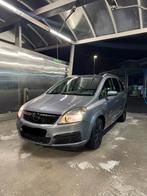 Opel Zafira 1,6 benzine GEKEURD vvk, euro4, zetelverw. …, Auto's, Opel, Monovolume, Zwart, 4 cilinders, 1600 cc