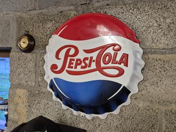 Emaille reclamebord Pepsi Cola  beschikbaar voor biedingen
