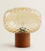 Gezocht - Zara Home lamp geslepen glas, Huis en Inrichting, Minder dan 50 cm, Glas, Zo goed als nieuw, Ophalen