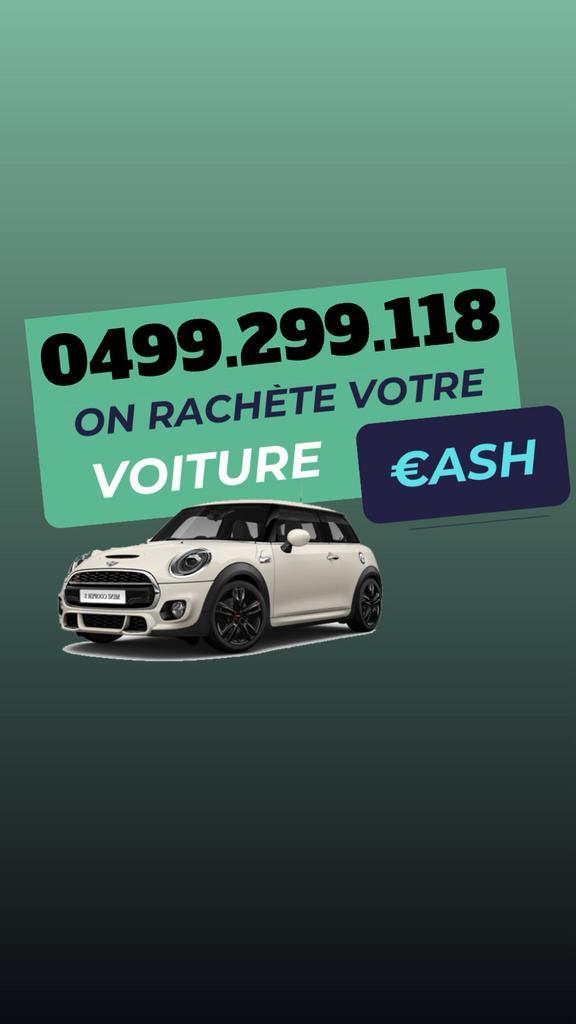 Rachat de voiture cash rapidement 0499299118, Auto diversen, Ongevalwagen, Volkswagen, Automaat, Ophalen