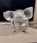 Groot zilver spaarvarken, Verzamelen, Ophalen of Verzenden