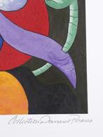 Picasso 'Woman with Flower' (36 x 30 cm), Antiek en Kunst, Kunst | Litho's en Zeefdrukken, Ophalen of Verzenden