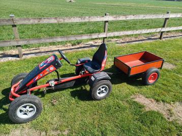 Van Berg go kart met aanhangwagen beschikbaar voor biedingen
