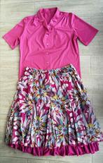 Zomerrok (Je m'habille Comme ça) + bloes (H&M) - maat 42, Kleding | Dames, Ophalen of Verzenden, Zo goed als nieuw, Maat 42/44 (L)