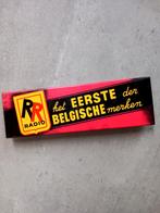 Display RR Radio Anderlecht/Brussel, Collections, Marques & Objets publicitaires, Utilisé, Enlèvement ou Envoi, Panneau publicitaire