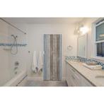 !!Grosfillex Spacy vouwdeur zonder glas naturel blauw 84x205, Ophalen of Verzenden