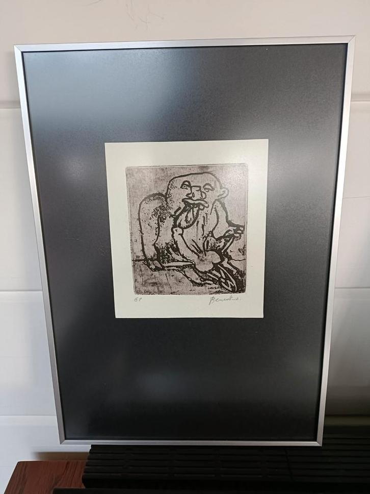 Fred Bervoets, Antiek en Kunst, Kunst | Etsen en Gravures, Ophalen of Verzenden
