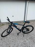 Heren fiets mountainbike rockrider ST120 Zwart/Blauw, Ophalen, Zo goed als nieuw, Heren, Overige merken