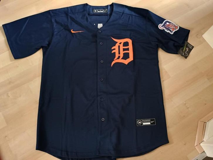 Detroit Tigers Jersey Verlander maat: M, Sport en Fitness, Honkbal en Softbal, Nieuw, Kleding, Honkbal, Verzenden