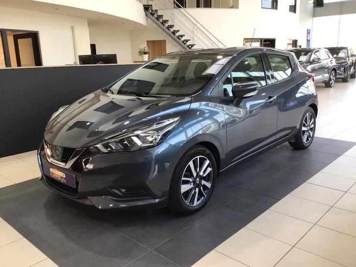 Nissan Micra BJ07/2018 43999KM CAMERA NAVI AIRCO START/STOP, Autos, Nissan, Entreprise, Achat, Micra, ABS, Caméra de recul, Airbags