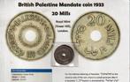 British Palestine Mandate 20 Mils munt 1933, Verzenden, Overige landen, Losse munt