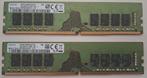 32gb DDR4 2666 Samsung kit (2x 16gb) voor Pc, Informatique & Logiciels, 32 GB, Enlèvement ou Envoi, DDR4, Info@retrogamed.be