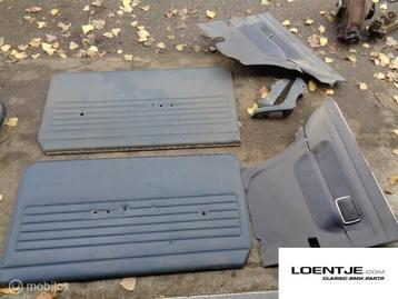 set blauwe deurpanelen nette staat bmw e21 316 318 320 323