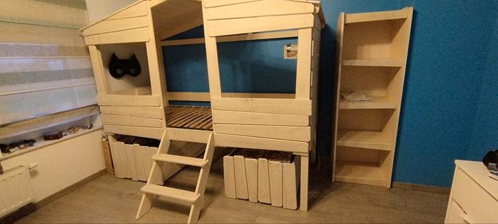 Chambre enfant lit cabane Alinea, Huis en Inrichting, Slaapkamer | Complete slaapkamers, Ophalen