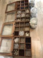 Gros lot de perles pour fabrication de bijoux avec boites, Hobby en Vrije tijd, Kralen en Sieraden maken