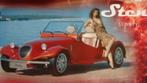 Affiche BMW Thunderbolt Stenley 2010 rouge, Collections, Envoi, Voitures, Neuf