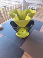 Stapelbare stenen bloembakken., Ophalen