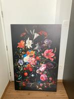 Groot schilderij bloemen, Ophalen, Zo goed als nieuw, Schilderij