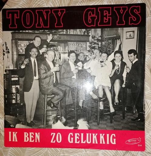 Tony Geys - Ik ben zo gelukkig, CD & DVD, Vinyles | Néerlandophone, Utilisé, Autres genres, 12 pouces, Enlèvement ou Envoi