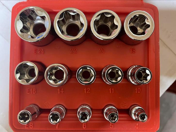 14 Delige Inwendige Torx Doppenset, Auto diversen, Autogereedschap, Nieuw, Ophalen of Verzenden