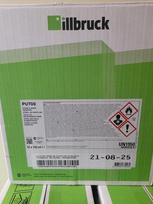 PU700 Steenlijm blokkenlijm illbruck 880ml, Doe-het-zelf en Bouw, Metselstenen, Nieuw, Beton, Ophalen of Verzenden