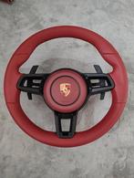 Porsche stuur rood sportief leer zwarte details upgrade, Auto-onderdelen, Ophalen of Verzenden, Nieuw, Porsche